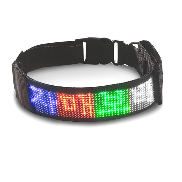 Luminous Pet Collar Bluetooth APP